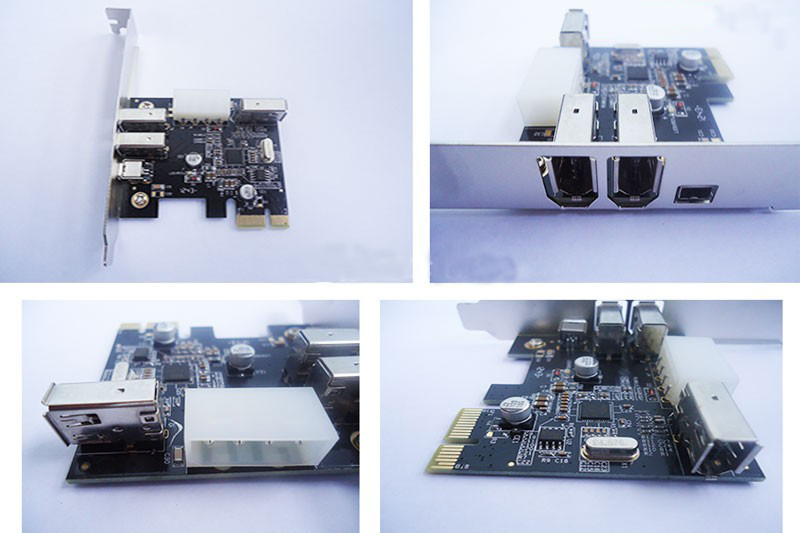 CARD PCI EXPRESS TO 1394 UNITEK, CARD CHUYEN DOI PCI-Ex TO 2 1394 UNITEK