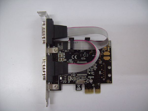 CARD MỞ RỘNG PCI-EXPRESS TO 2 COM, CARD CHUYEN DOI PCI EXPRESS TO 2 CONG COM, CARD PCI-E TO 2 COM