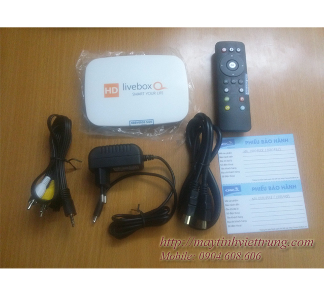 ADROID SMART TV-BOX LIVEBOX Q, ADROID TV LIVEBOX Q, SMART TV-BOX