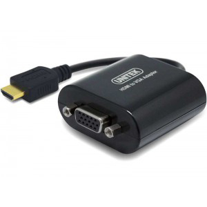CAP CHUYEN HDMI TO VGA UNITEK Y5301, CAP HDMI TO VGA UNITEK XIN, CABLE HDMI TO VGA UNITEK Y-5301