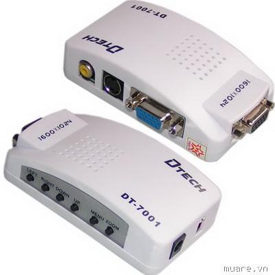 VGA to svideo,AV dtech 7001, VGA to svideo dtech 7001, VGA to Svideo dtech