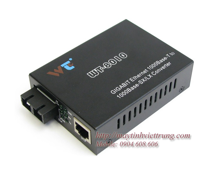 HOP CHUYEN DOI QUANG GIGA WINTOP 10/100/1000M MEDIA CONVERTER, BAN BO CHUYEN QUANG GIGA