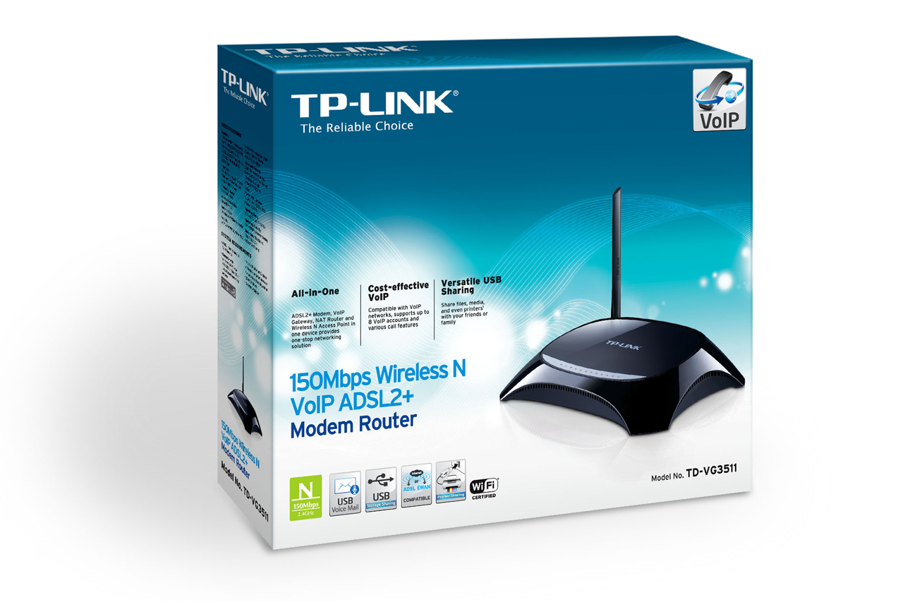 Modem wifi voip TP-LINK TD-VG3511