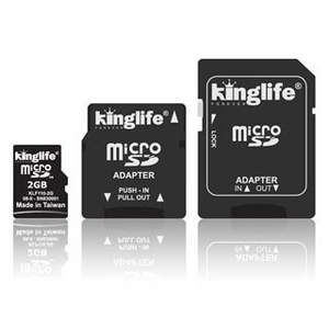 Thẻ nhớ Kinglife Micro SD 2G, thẻ nhớ Kinglife, the nho, thẻ nhớ