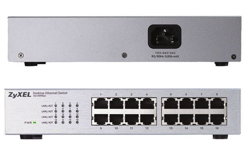  SWITCH 16 PORT ZYXEL ES-116P,  SWITCH 16 CONG ZYXEL ES-116P, SWITCH ZYXEL 16 CONG GIA RE