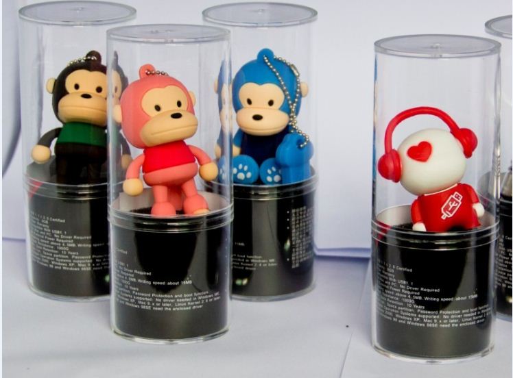 USB OSCOO MONKEY 16GB KIEU DANG THOI TRANG, USB THOI TRANG OSCOO MONKEY 16GB, USB HINH THU 16GB THOI TRANG